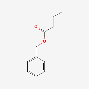 Chemical structure of Benzyl Butyrate