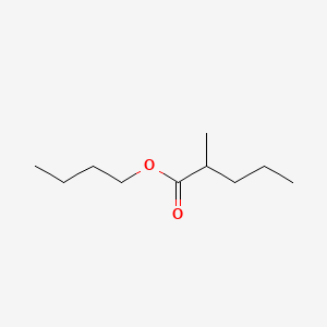 Chemical structure of Butyl 2-Methylvalerate