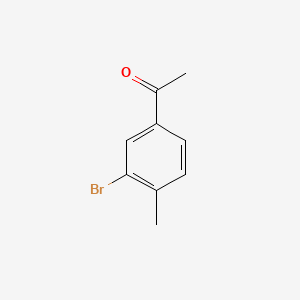 Chemical structure of 3'-Bromo-4'-methylacetophenone