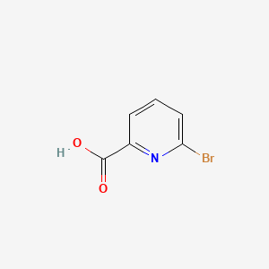 Chemical structure of 6-Bromopicolinic Acid
