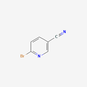 Chemical structure of 2-Bromo-5-cyanopyridine