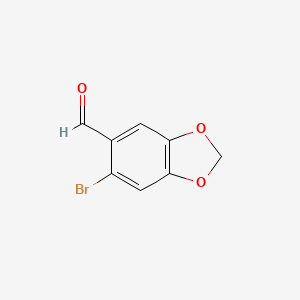 Chemical structure of 6-Bromopiperonal