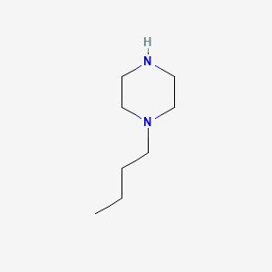 Chemical structure of 1-Butylpiperazine