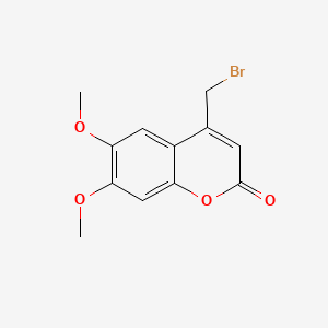 Chemical structure of 4-Bromomethyl-6,7-dimethoxycoumarin