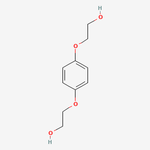 Chemical structure of 1,4-Bis(2-hydroxyethoxy)benzene