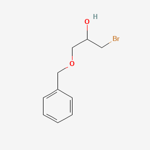 Chemical structure of 1-Bromo-3-benzyloxy-2-propanol