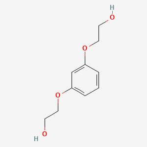 Chemical structure of 1,3-Bis(2-hydroxyethoxy)benzene