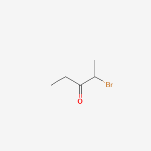 Chemical structure of 2-Bromo-3-pentanone