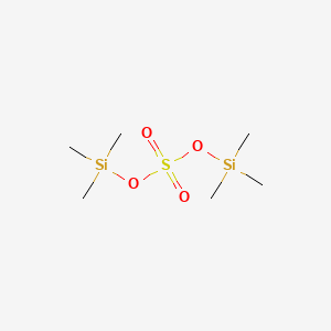 Chemical structure of Bis(trimethylsilyl) Sulfate