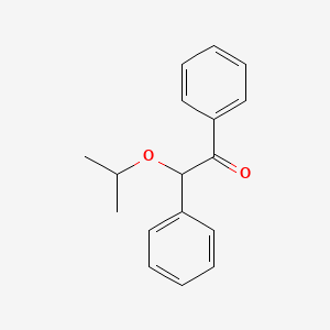 Chemical structure of Benzoin Isopropyl Ether