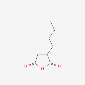 Chemical structure of Butylsuccinic Anhydride