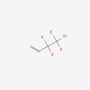 Chemical structure of 4-Bromo-3,3,4,4-tetrafluoro-1-butene