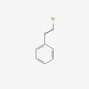 Chemical structure of beta-Bromostyrene