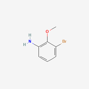 Chemical structure of 3-Bromo-2-methoxyaniline