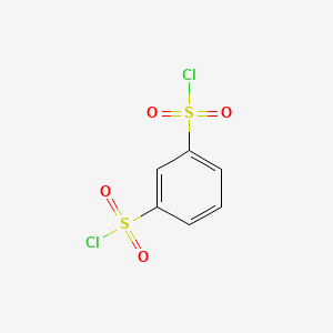 Chemical structure of 1,3-Benzenedisulfonyl Chloride