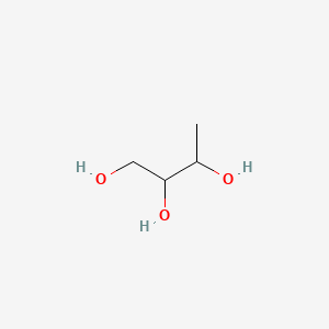 Chemical structure of 1,2,3-Butanetriol