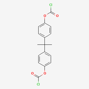 Chemical structure of Bisphenol A dichloroformate