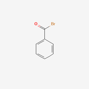 Chemical structure of Benzoyl Bromide
