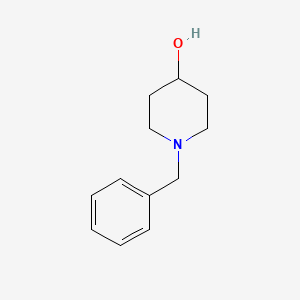 Chemical structure of 1-Benzylpiperidin-4-ol