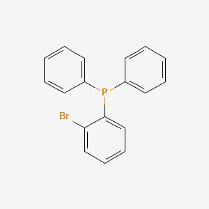 Chemical structure of (2-Bromophenyl)diphenylphosphine