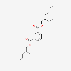 Chemical structure of Bis(2-ethylhexyl) Isophthalate