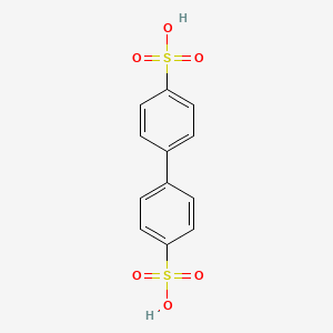 Chemical structure of 4,4'-Biphenyldisulfonic Acid