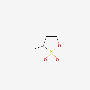 Chemical structure of 2,4-Butanesultone