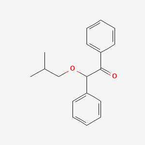 Chemical structure of Benzoin Isobutyl Ether