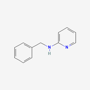 Chemical structure of 2-Benzylaminopyridine