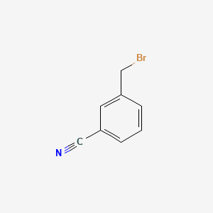 Chemical structure of 3-Bromomethylbenzonitrile
