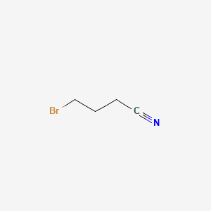 Chemical structure of 4-Bromobutyronitrile