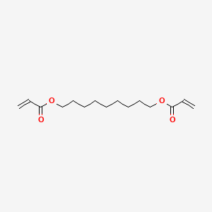Chemical structure of 2-Propenoic acid, 1,1'-(1,9-nonanediyl) ester