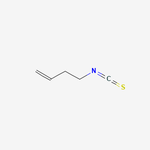Chemical structure of 3-Buten-1-yl Isothiocyanate
