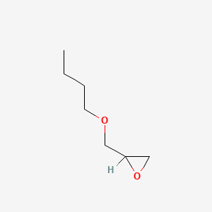 Chemical structure of Butyl Glycidyl Ether
