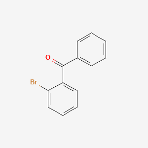 Chemical structure of 2-Bromobenzophenone