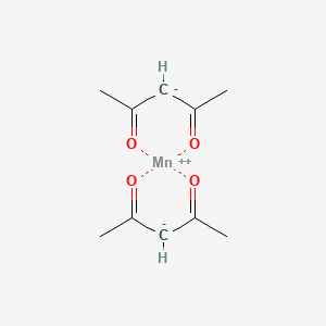 Chemical structure of Manganese,4-pentanedionato)-