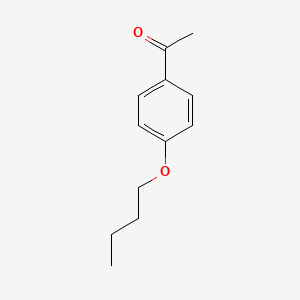 Chemical structure of 4'-Butoxyacetophenone