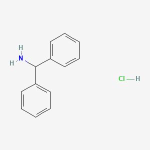 Chemical structure of Benzhydrylamine Hydrochloride