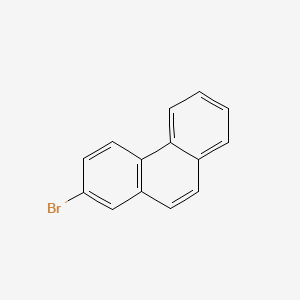 Chemical structure of 2-Bromophenanthrene