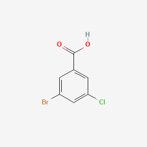 Chemical structure of 3-Bromo-5-chlorobenzoic Acid