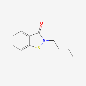 Chemical structure of 2-Butylbenzo[d]isothiazol-3(2H)-one