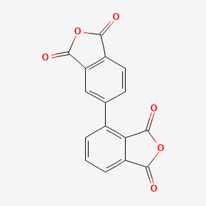 Chemical structure of 2,3,3′,4′-biphenyl tetracarboxylic dianhydride
