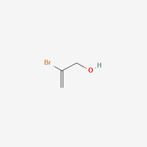 Chemical structure of 2-Bromoallyl alcohol
