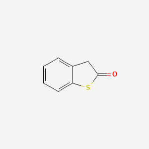 Chemical structure of Benzo[b]thiophen-2(3H)-one