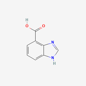 Chemical structure of Benzimidazole-4-carboxylic acid