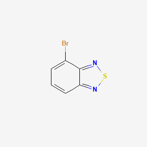 Chemical structure of 4-Bromo-2,1,3-benzothiadiazole