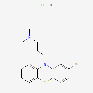 Chemical structure of Brompromazine Hydrochloride