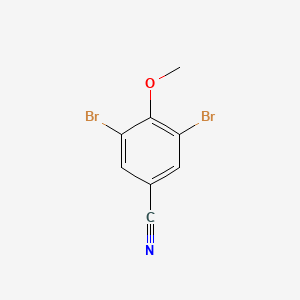 Chemical structure of Bromoxynil methyl ether