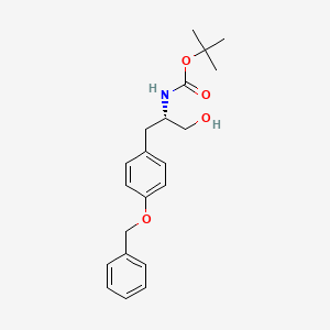 Chemical structure of Boc-L-Tyr(Bzl)-ol