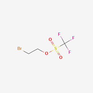 Chemical structure of Bromoethyltriflate